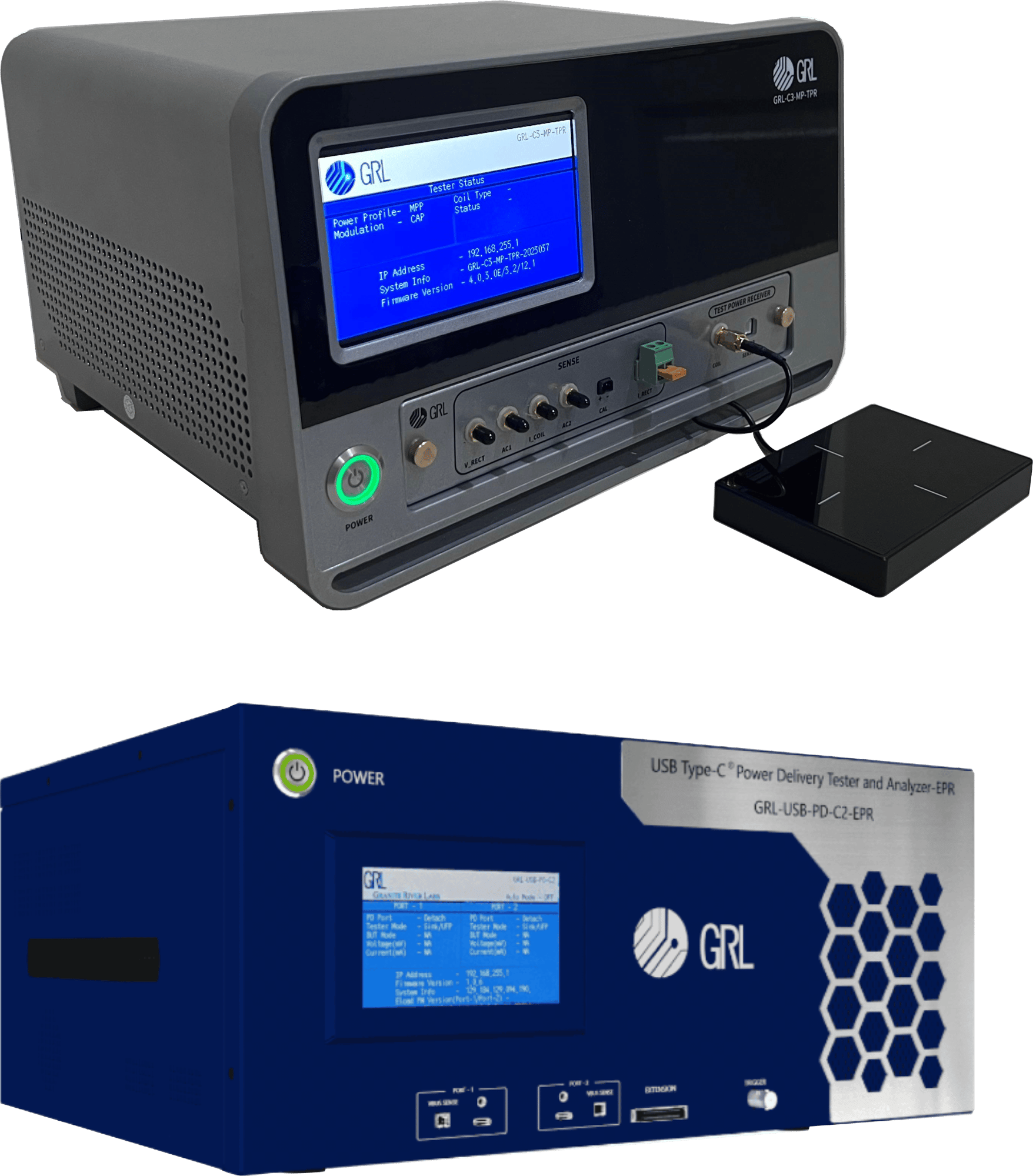 Solutions page Protocol Power Test Solution